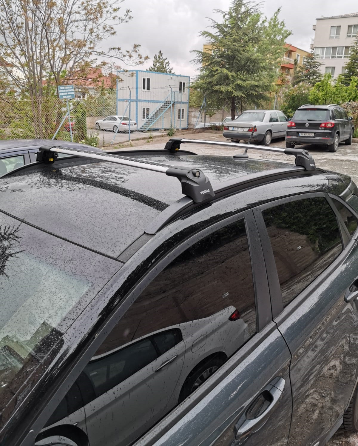 Toyota Rush Roof Rack-Crossbars Fits to for Flush Roof Rails Silver Color