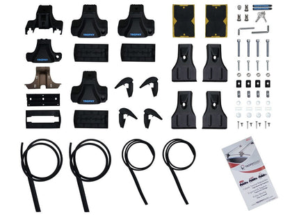 Ford Fusion Sedan Normal Roof Rack Cross Bars Spacial Series 2013-2019