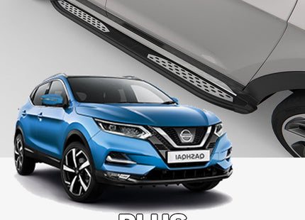 Nissan Qashqai Running Boards Side Step Plus Series