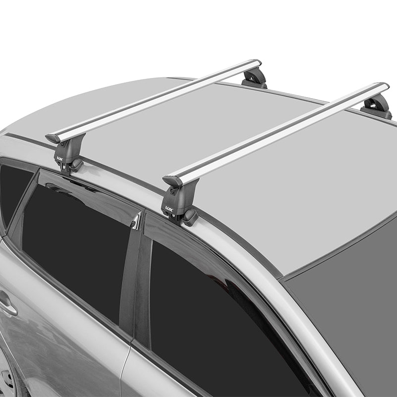 Toyota Tacoma Normal Roof Rack Cross Bars Spacial Series Silver - 0