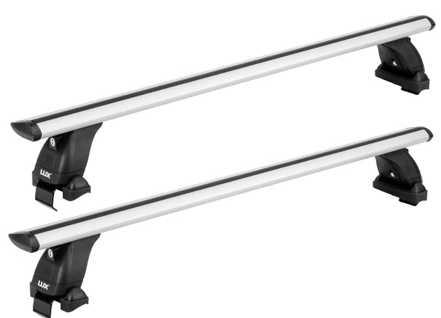 compatible with Honda Fit (Jazz) vehicle Normal Roof Rack Cross Bars Spacial Series Pro 4 Silver Color 2014-2020