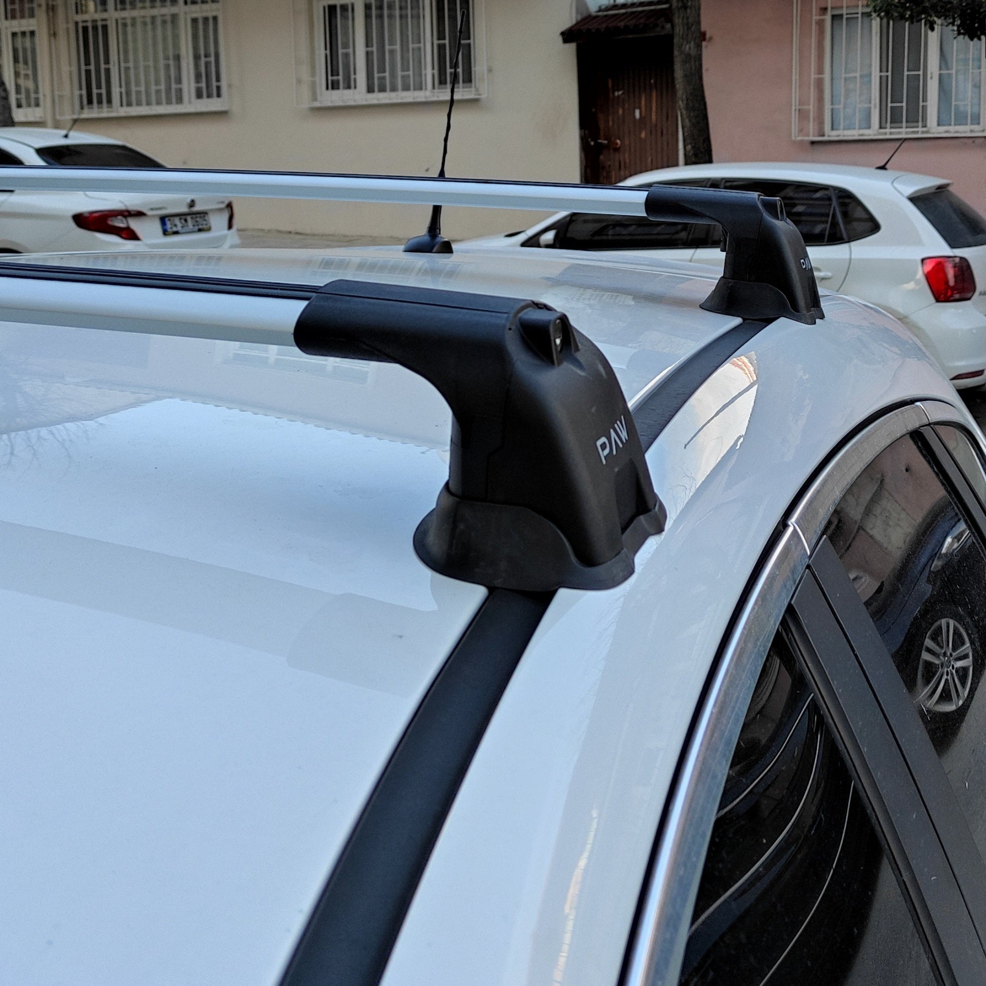 For Opel Vauxhall Astra J Roof Racks Cross Bars Rails Top Carrier Alu Silver