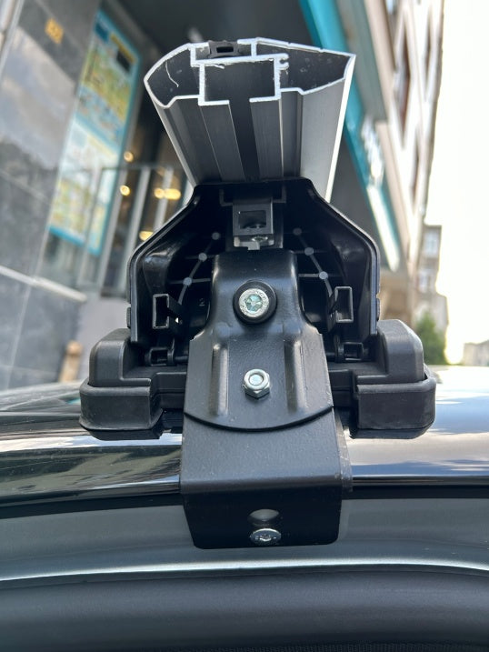 Peugeot 208 Oluksuz Tavan Ara Atkısı Tavan Taşıyıcı Paw Pro 4 Siyah