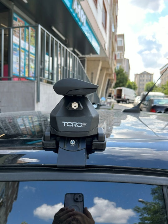 Peugeot 208 Oluksuz Tavan Ara Atkısı Tavan Taşıyıcı Paw Pro 4 Siyah