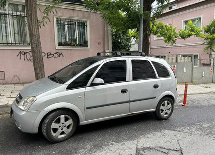 For Opel&Vauxhall Meriva 2014-Up Roof Rack System Carrier Cross Bars Aluminum Lockable High Quality of Metal Bracket Silver