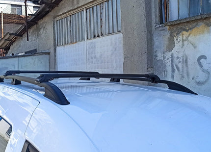 For Volkswagen Caddy III Roof Side Rails, Plus Black 2003-2019