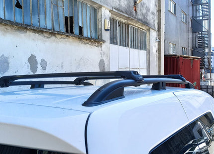 For Volkswagen Caddy III Maxi Roof Rails and Roof Rack Cross Bars Plus Full Set Silver 2003-2019