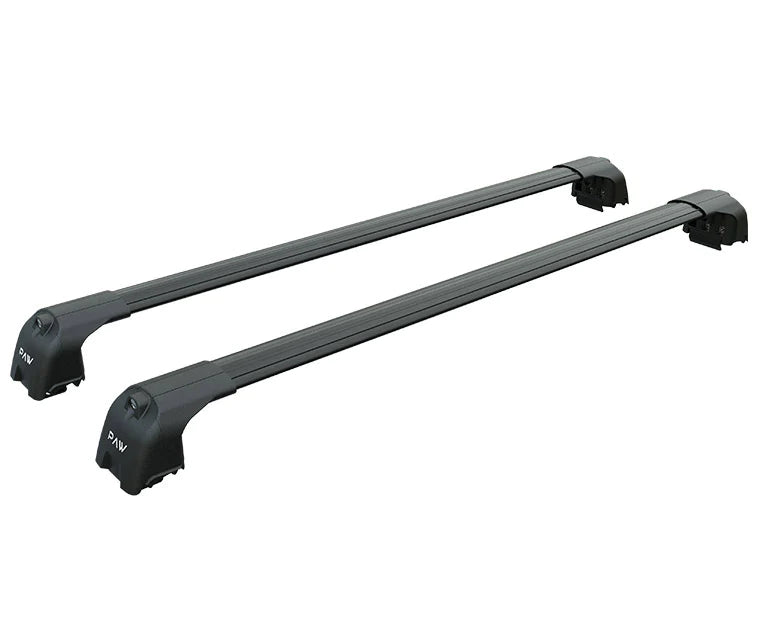 for Volvo XC40 Roof Rack Bars For Vehicles With Flush Roof Rails Black