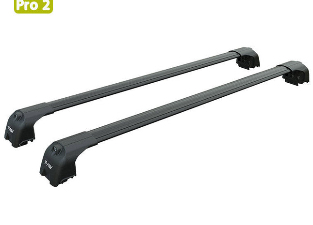 for to Audi A6 Awant C8 Roof Rack Bars For Vehicles With Flush Roof Rails Silver 2019- Up