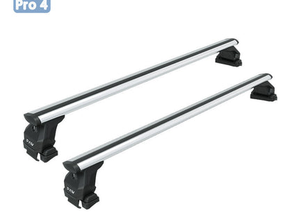 For Suzuki Swift 2017-Up Roof Rack System Carrier Cross Bars Aluminum Lockable High Quality of Metal Bracket Silver