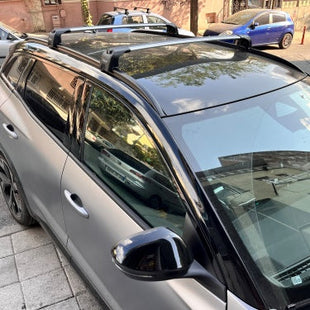 For Renault Austral Roof Rack System Carrier Cross Bars Aluminum Lockable High Quality of Metal Bracket Silver