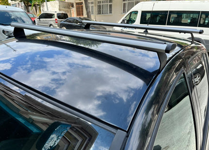 Dacia Logan Sedan Roof Rack & Cross Bars Black Color 2013-2020 Pro 5