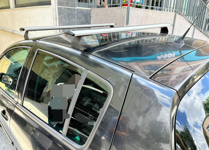 Dacia Sandero Hatcback Roof Rack & Cross Bars Black Color 2013-2020 Pro 5