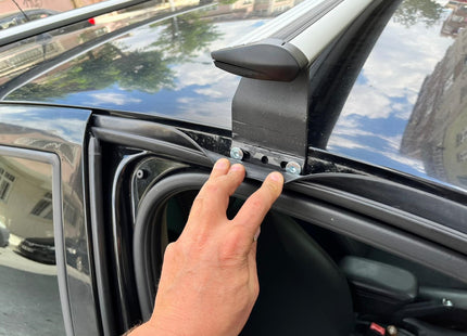 Dacia Logan Sedan Roof Rack & Cross Bars Black Color 2013-2020 Pro 5