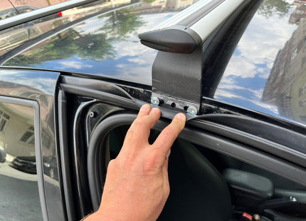 Renault Clio Hatcback Roof Rack & Cross Bars Black Color 2005-2012 Pro 5