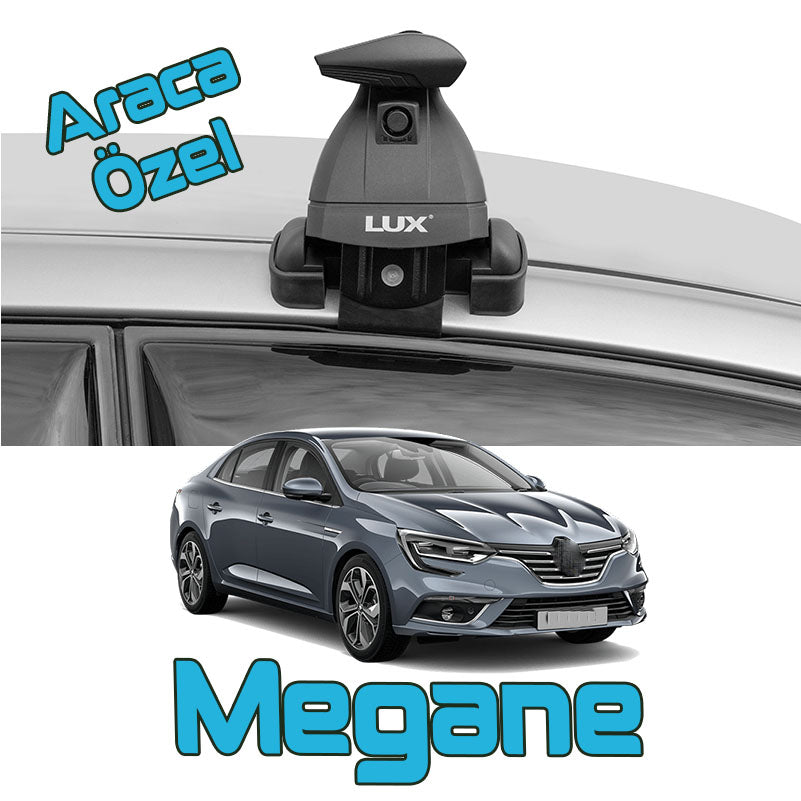 Paw Lockable Aluminium Roof bars for cars with standard roof for Renault Megane 4 (2016--)