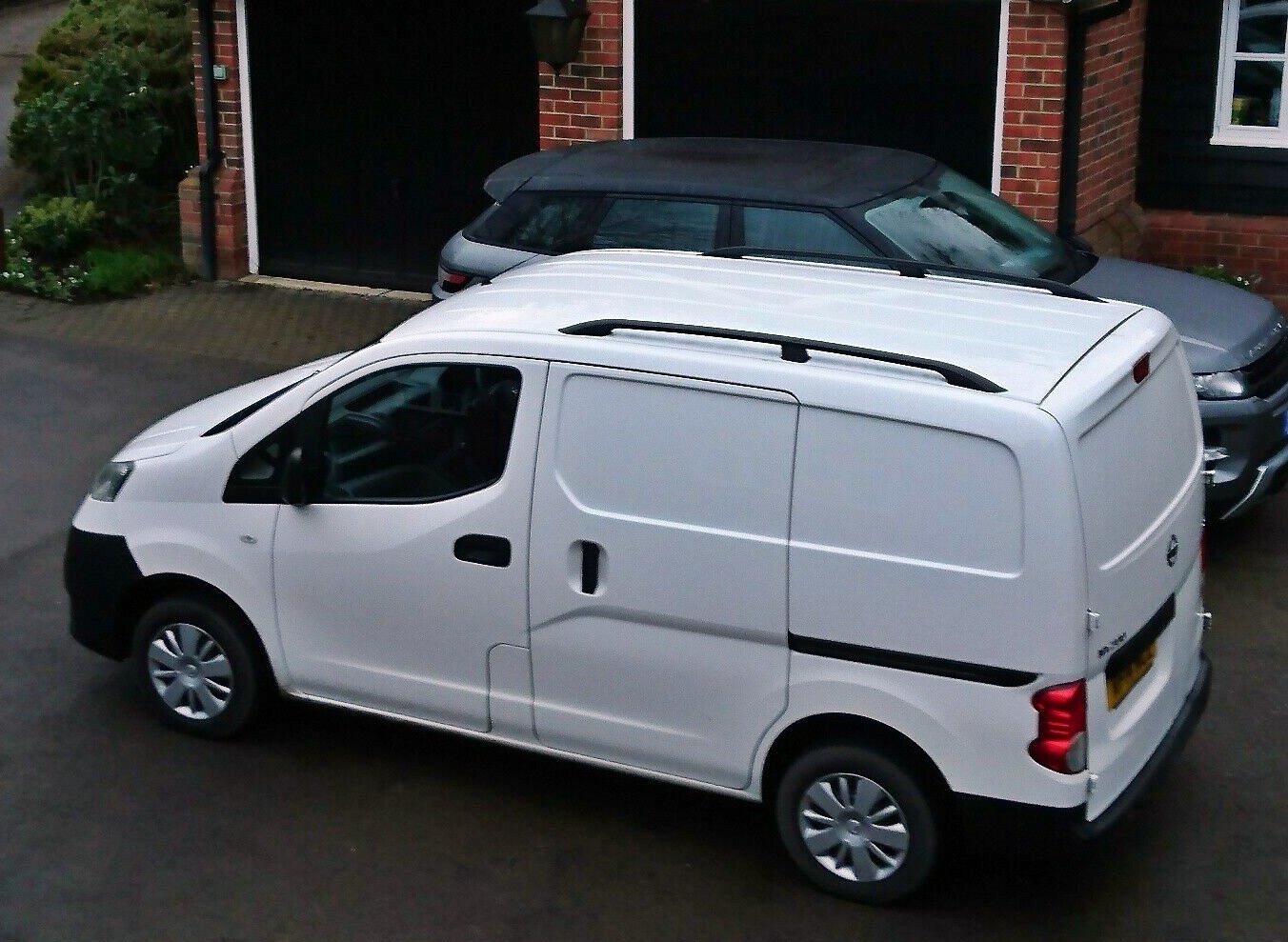 Paw Pro Bar Ladder Aluminium Roof Rack And Cross Bars Set, Fits Transporter (T5) Van Lwb 2003-2015 Black