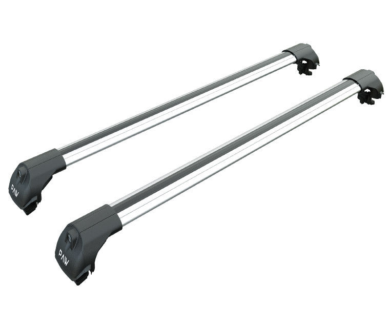 Ford Freestar Roof Rack Cross Bars For of Raised Rails Silver 2004-2007