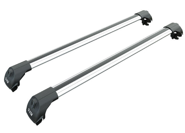 To fit Ford Edge Raised Rail Roof Rack Cross Bars Silver Color 2004-2017