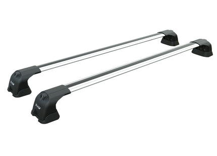 Hyundai i20 Roof Racks Cross Bars Rails Top Carrier Alu Silver 2014--