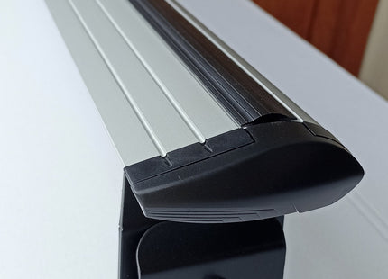 Jeep Gladiator JT Roof Rack Bars For Vehicles With Rain Gutters Silver Color Pro 5