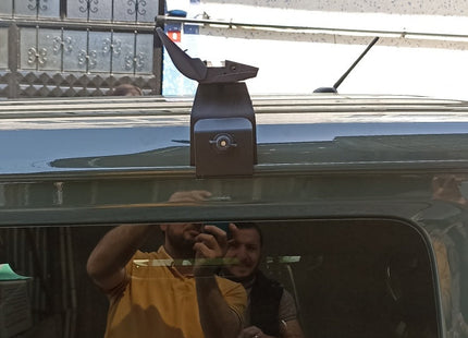 Jeep Gladiator JT Roof Rack Bars For Vehicles With Rain Gutters Silver Color Pro 5