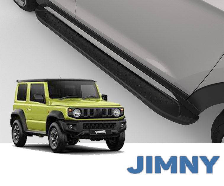 Compatible With Suzuki 3d Jimny Running Boards Side Step Plus Series 2018- Up