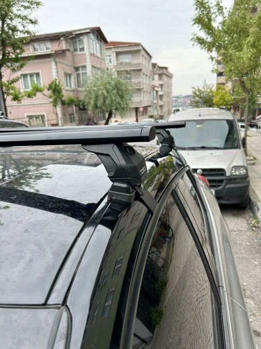 For Toyota CH-R 2023- Up Roof Rack System, Aluminium Cross Bar, Metal Bracket, Normal Roof, Silver